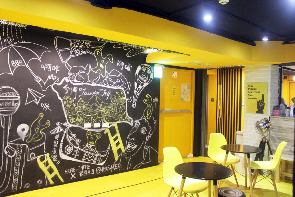 Here X There Hostel Taipei Main Station Exteriör bild